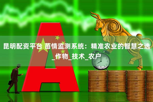昆明配资平台 苗情监测系统：精准农业的智慧之选_作物_技术_农户